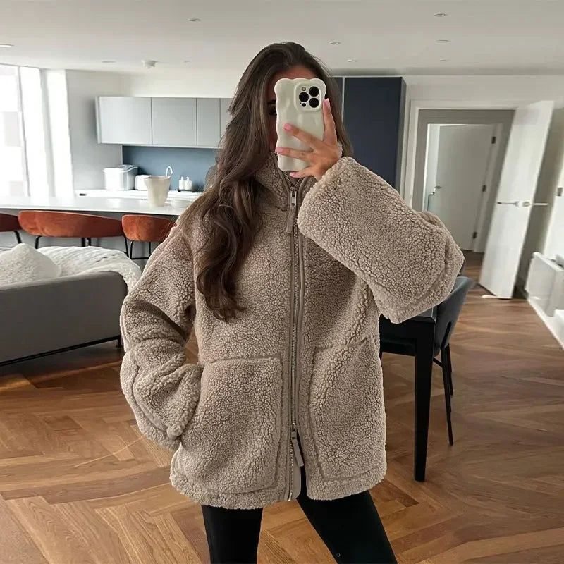 Mystique & Co™ Teddy quilted jacket