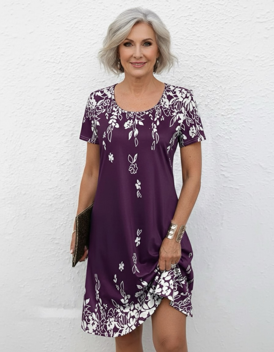 Mystique & Co™ Coastal Tier Midi Dress