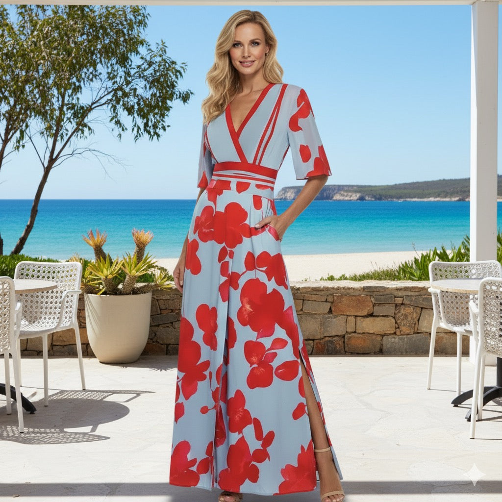 Mystique & Co™ Riviera Flow Maxi Dress