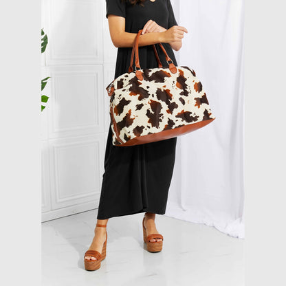 Mystique & Co™ Lily Cowprint Duffel
