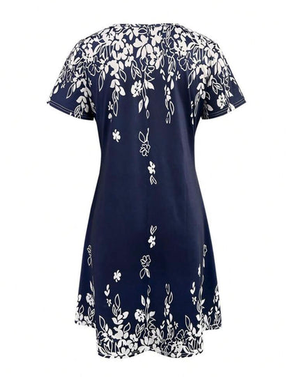 Mystique & Co™ Coastal Tier Midi Dress