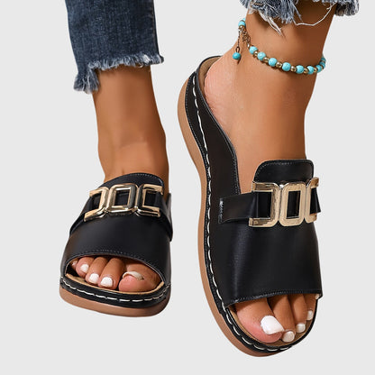 Kathryn™ | Comfy Buckle Sandals