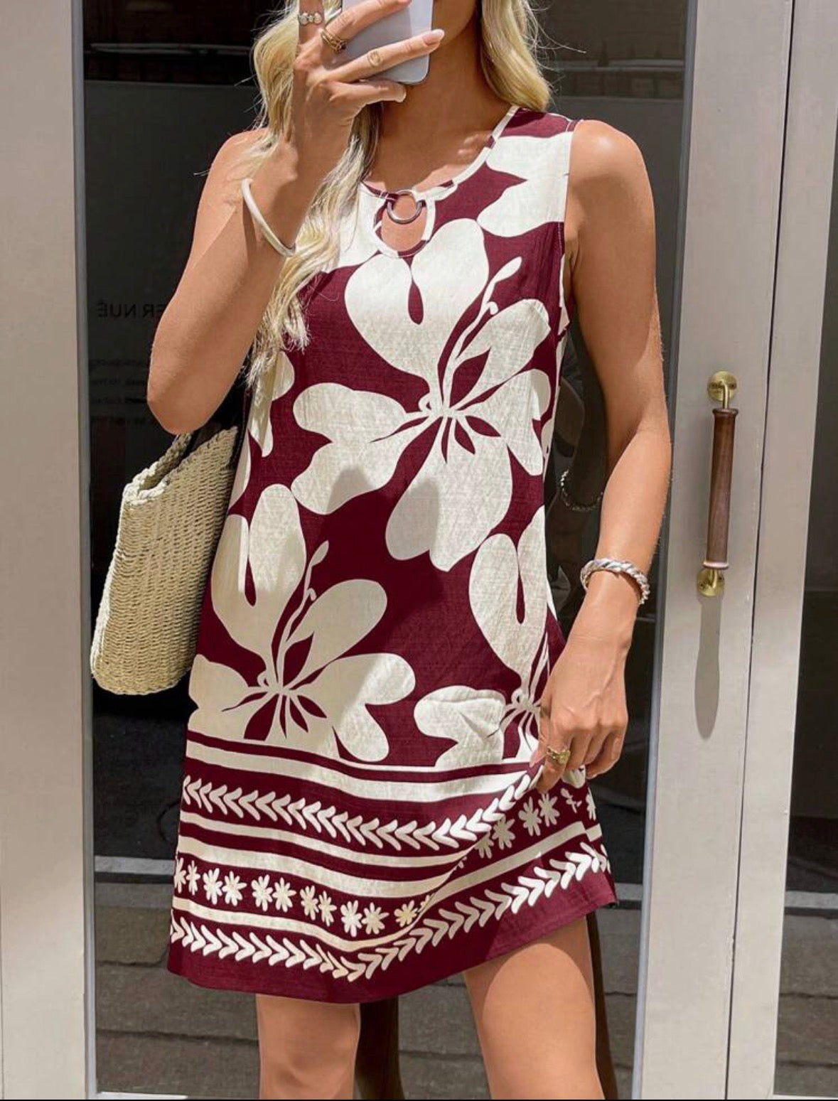 Mystique & Co™ Floral Midi Dress