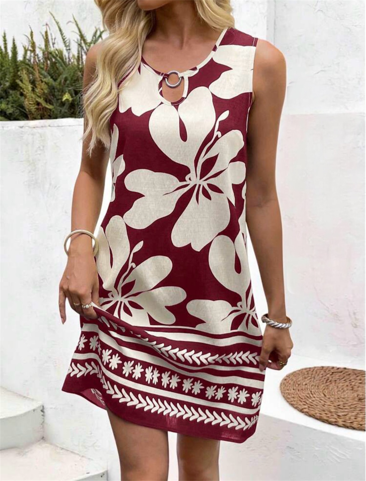 Mystique & Co™ Floral Midi Dress