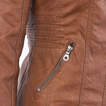 Mystique & Co™ ultra-Leather jacket