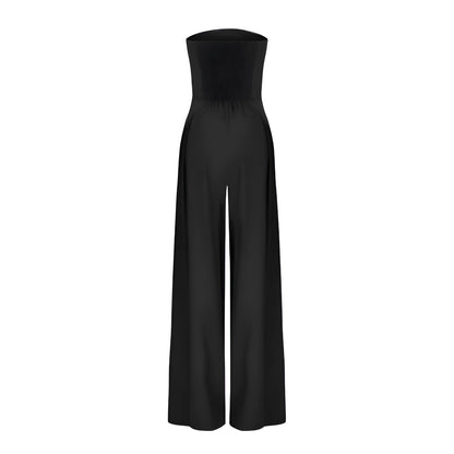 Mystique & Co™ Bustier Jumpsuit with Wide Legs