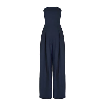 Mystique & Co™ Bustier Jumpsuit with Wide Legs