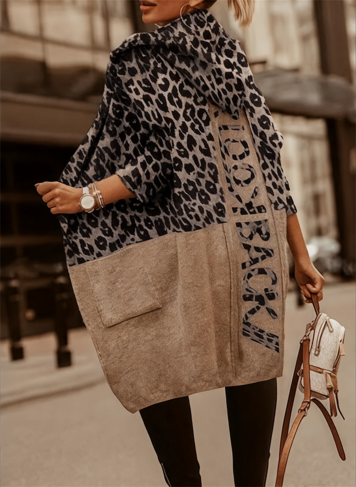 Mystique & Co™ Léo Colour-Block Long Cardigan