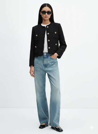 Mystique & Co™ Chic Tweed Jacket