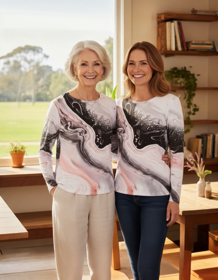 Mystique & Co™ Marble Flow Top