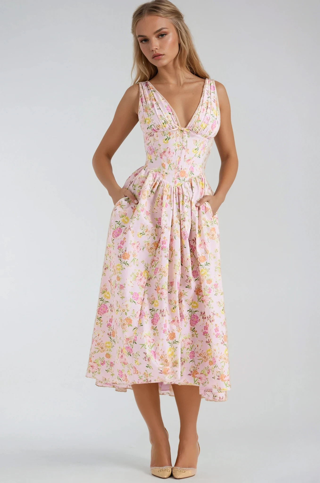 Mystique & Co™ Floral Party Dress