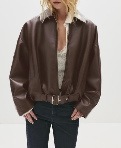 Mystique & Co™ Ava Leather Jacket