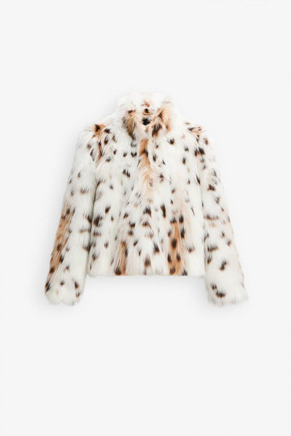Mystique & Co™ Dalmatian Fur Coat