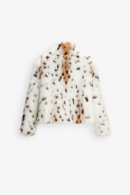 Mystique & Co™ Dalmatian Fur Coat