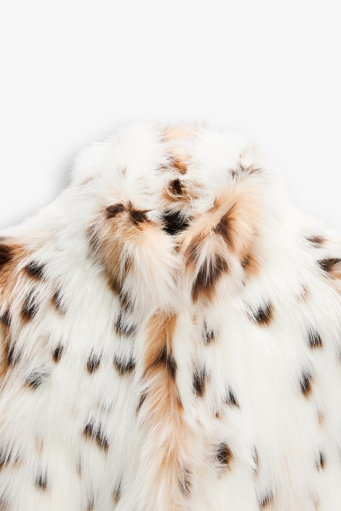 Mystique & Co™ Dalmatian Fur Coat
