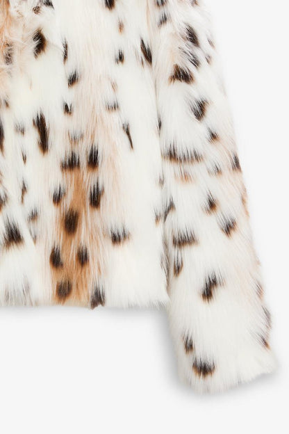 Mystique & Co™ Dalmatian Fur Coat