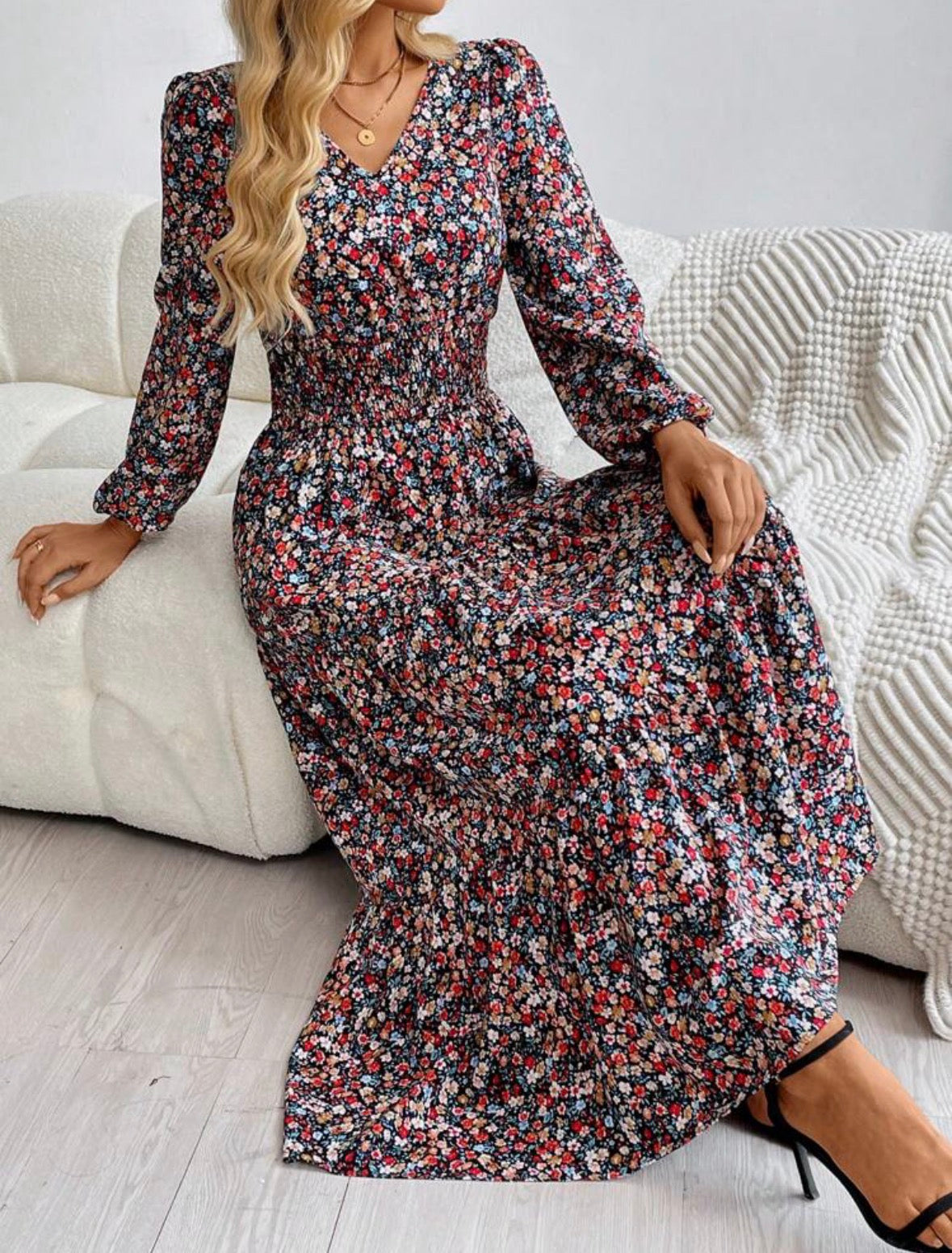 Mystique & Co™ Bloomsbury Tiered Maxi Dress