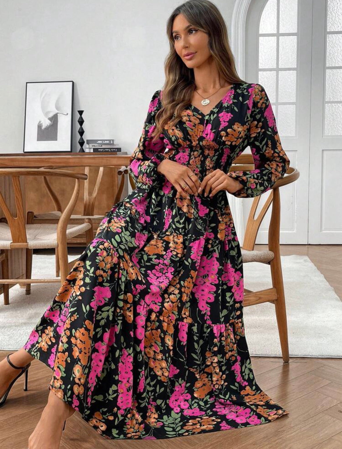 Mystique & Co™ Bloomsbury Tiered Maxi Dress