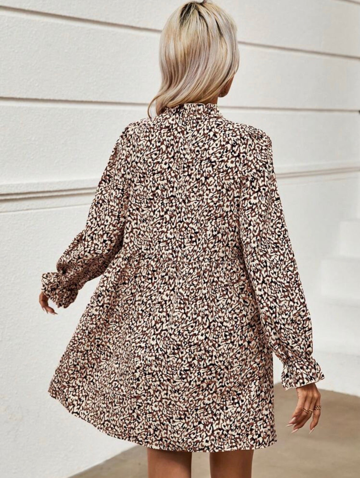 Mystique & Co™ Savannah Smock Mini Dress