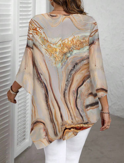 Mystique & Co™ Flowing Tunic – Plus Size Blouse