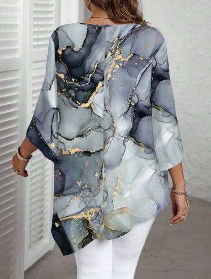 Mystique & Co™ Flowing Tunic – Plus Size Blouse