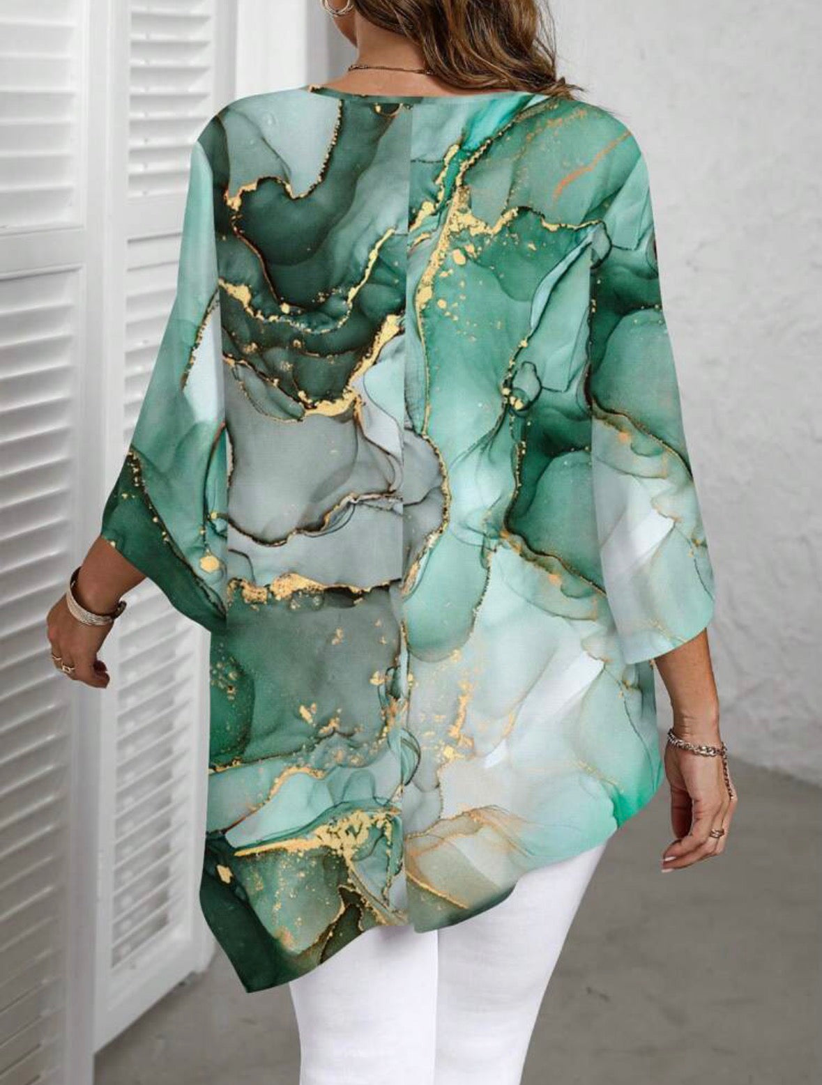 Mystique & Co™ Flowing Tunic – Plus Size Blouse