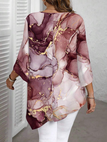 Mystique & Co™ Flowing Tunic – Plus Size Blouse