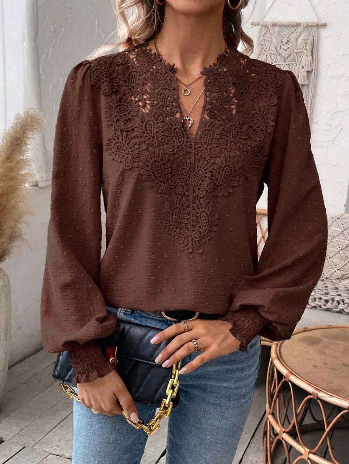 Mystique & Co™ Heritage Lace Blouse