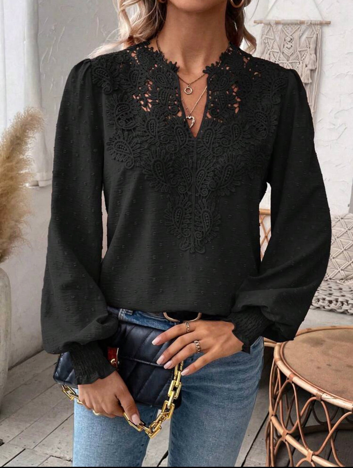 Mystique & Co™ Heritage Lace Blouse