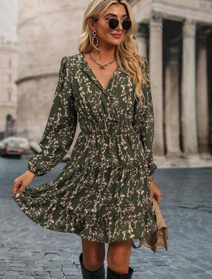 Mystique & Co™ Ditsy Floral Smock Mini Dress