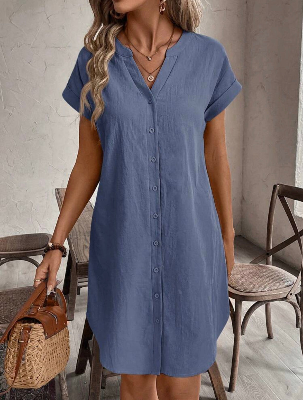 Mystique & Co™ Ruched Tier Mini Dress