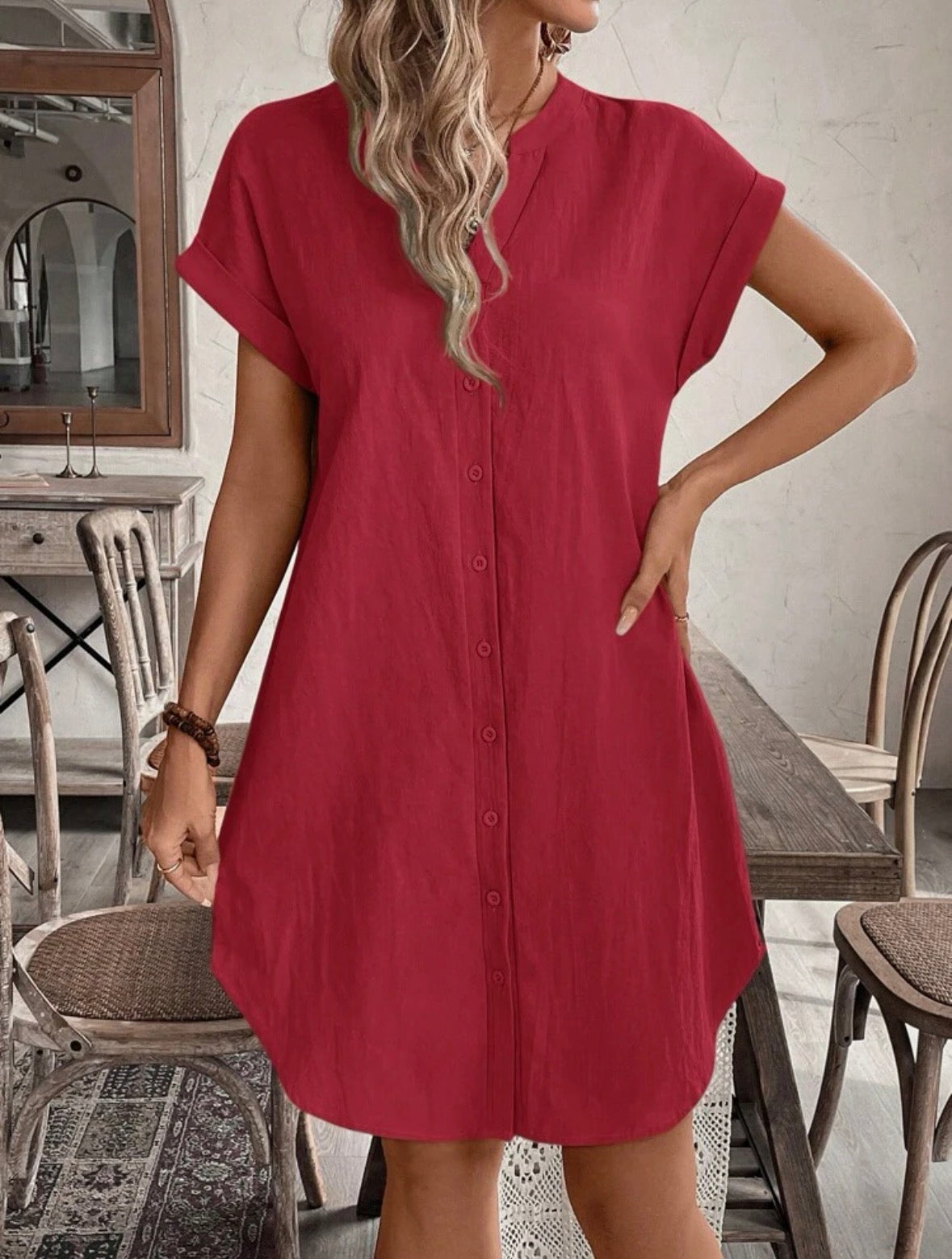 Mystique & Co™ Ruched Tier Mini Dress