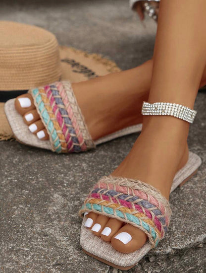 Mystique & Co™ Riviera Embroidered Slide