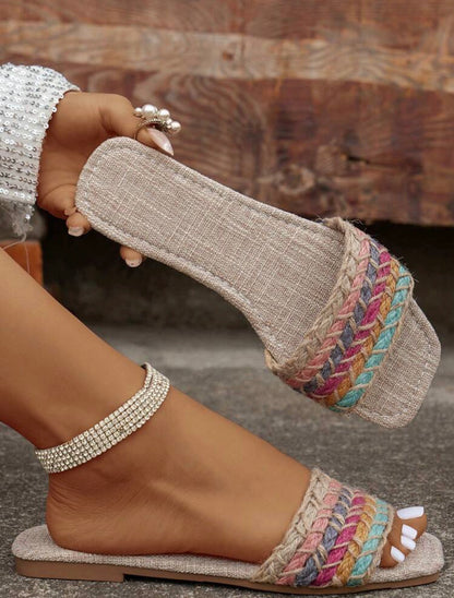 Mystique & Co™ Riviera Embroidered Slide