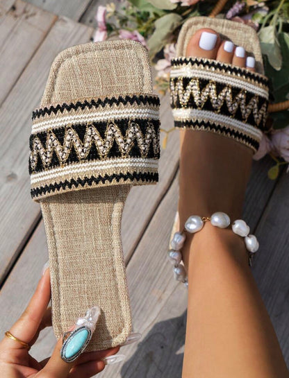 Mystique & Co™ Riviera Embroidered Slide