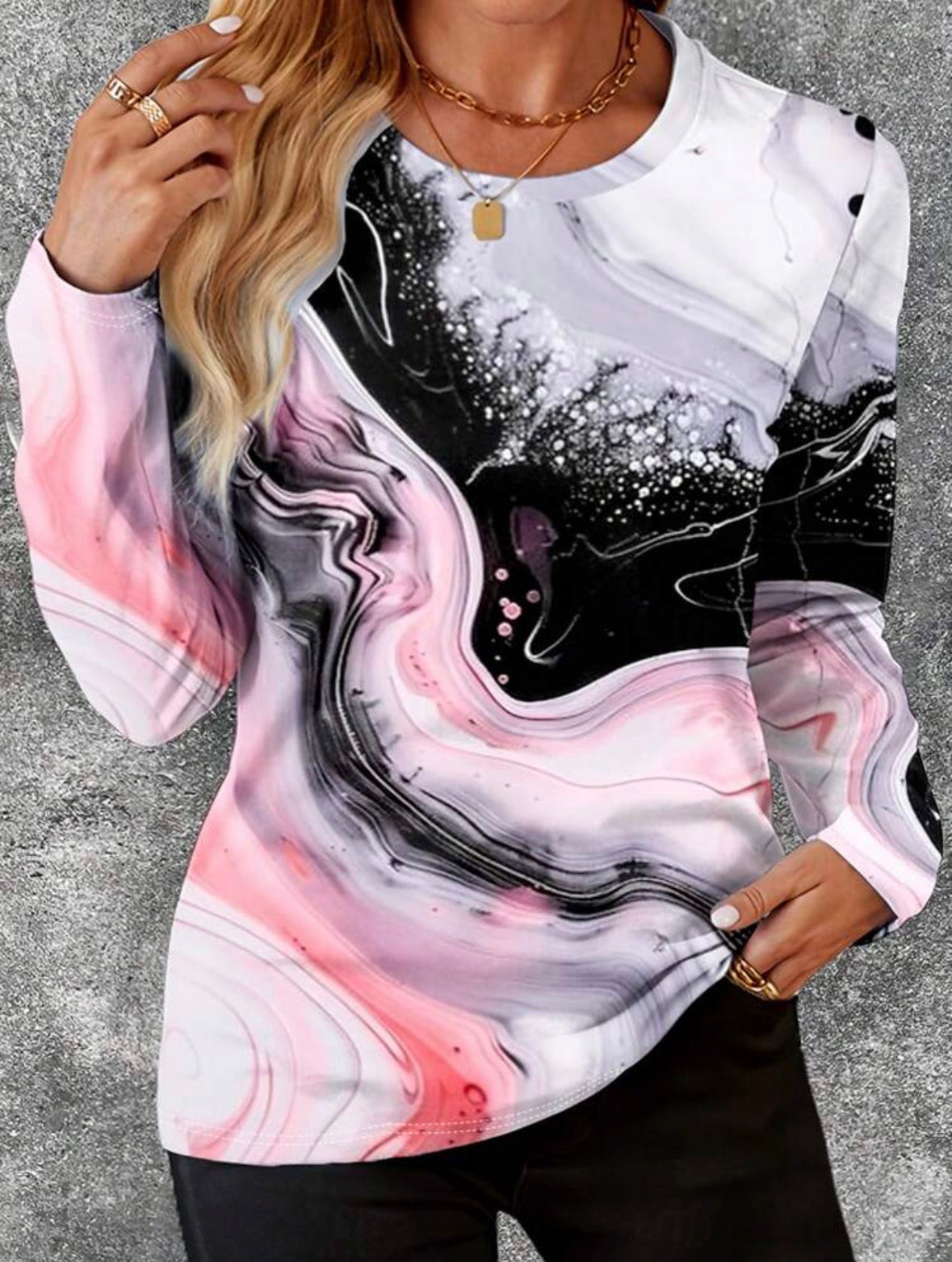 Mystique & Co™ Marble Flow Top