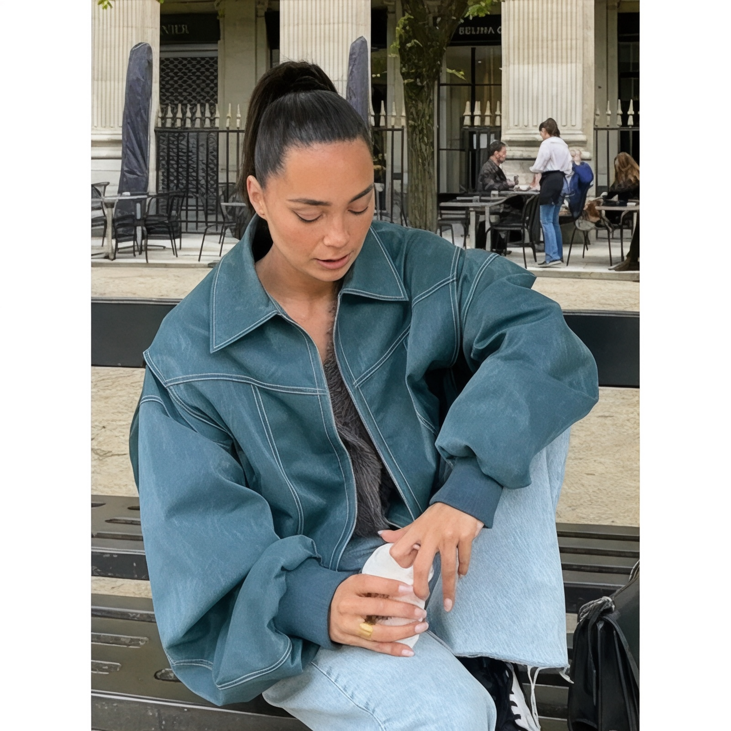 Mystique & Co™ Chloe Bomber Jacket