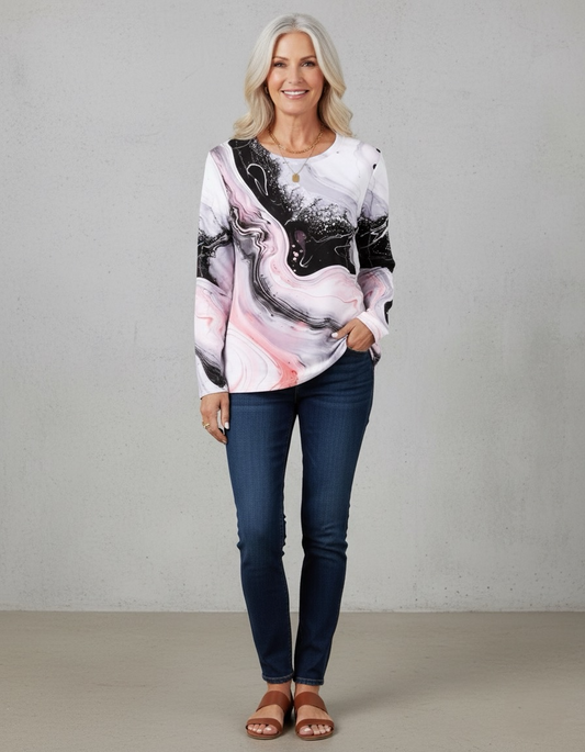 Mystique & Co™ Marble Flow Top