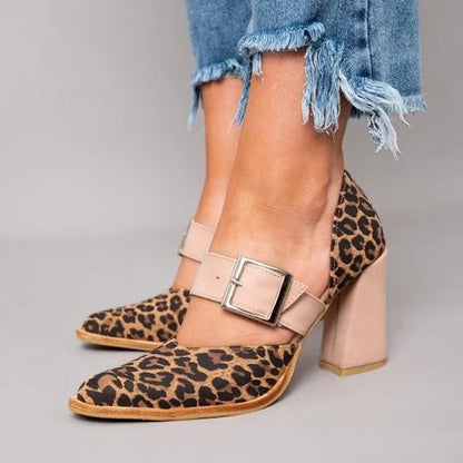 Mystique & Co™ Leopard Print Heels