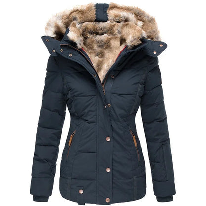 Mystique & Co™ Winter Hooded Jacket with Fur