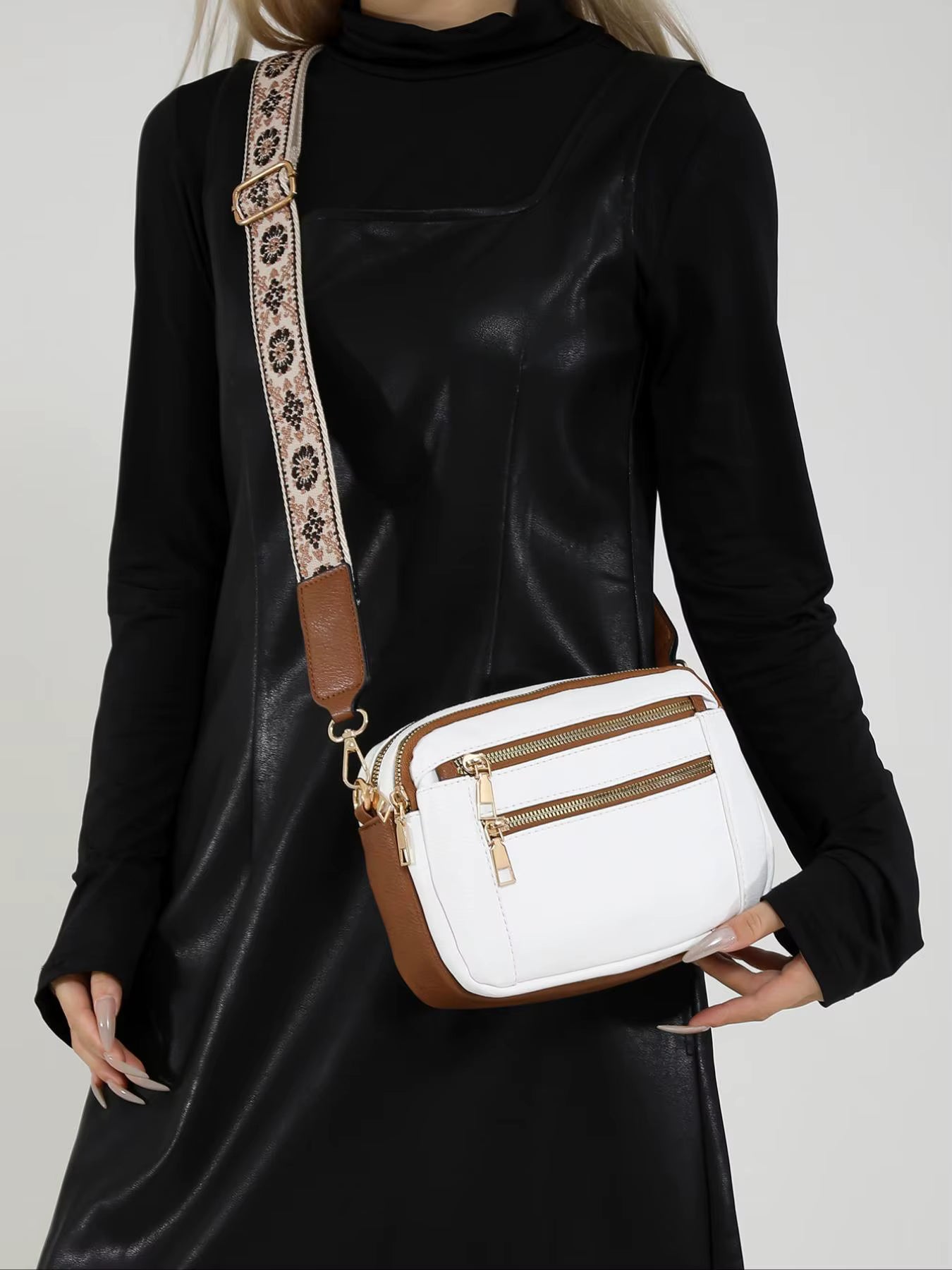 Mystique & Co™ Leather Shoulder Bag