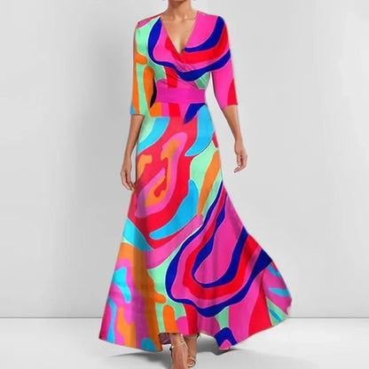 Mystique & Co™ Ibiza Sunset Maxi Dress