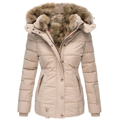 Mystique & Co™ Winter Hooded Jacket with Fur