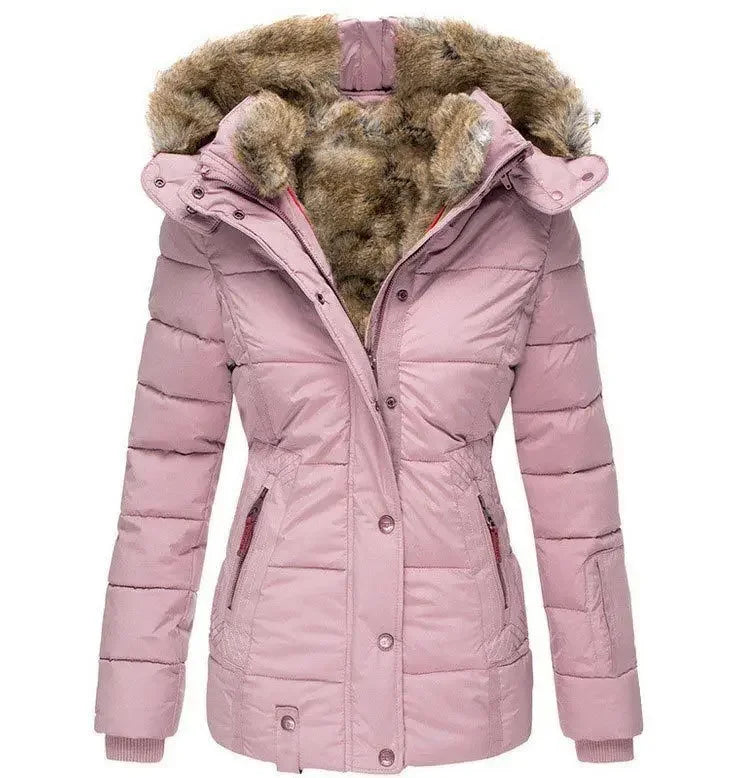 Mystique & Co™ Winter Hooded Jacket with Fur