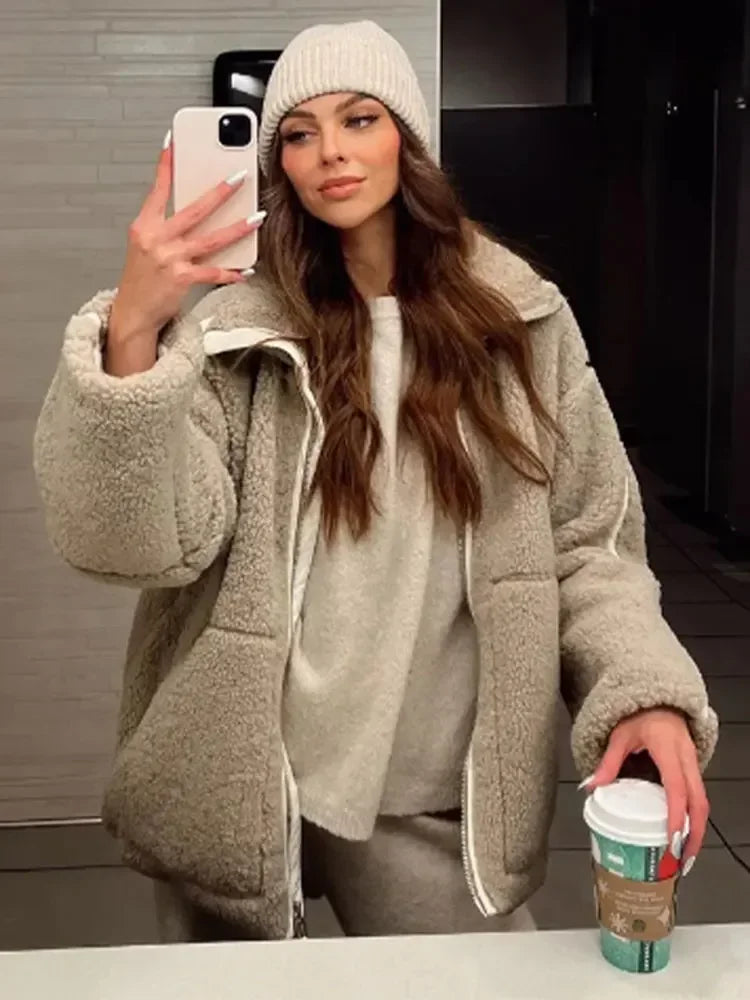 Mystique & Co™ Teddy quilted jacket