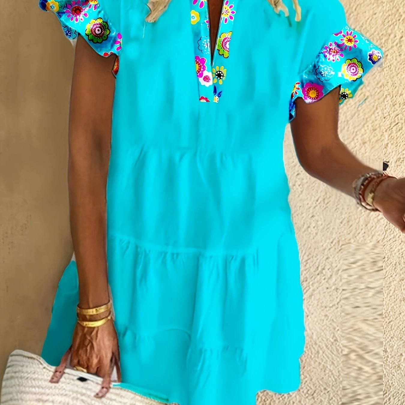 Anne - Lightweight Flare Boho Chic Dress