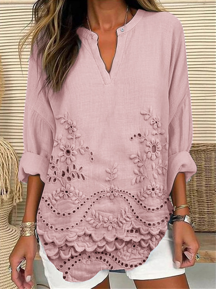 Amelia™ | Elegant Printed Top