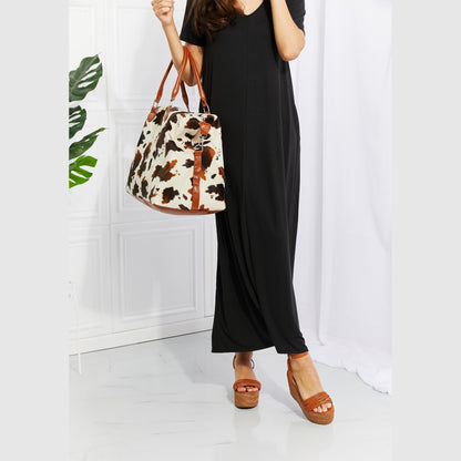 Mystique & Co™ Lily Cowprint Duffel