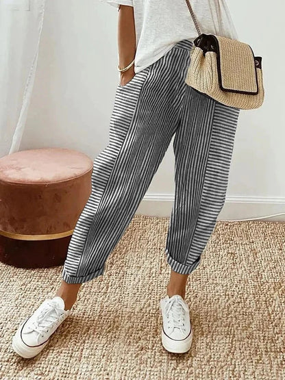 Mystique & Co™ Evie Striped Trousers