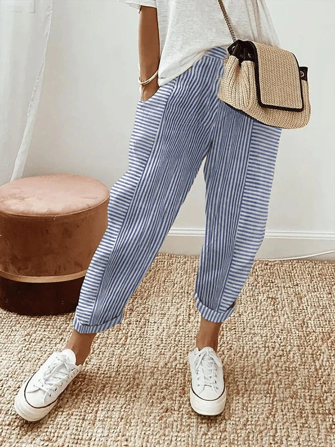 Mystique & Co™ Evie Striped Trousers